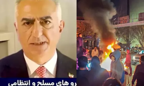 ஹேக் செய்யப்பட்ட ஈரான் தேசியத் தொலைக்காட்சி.. இளவரசர் ரெசா பஹ்லவி வீடியோ ஒளிபரப்பானதால் பரபரப்பு