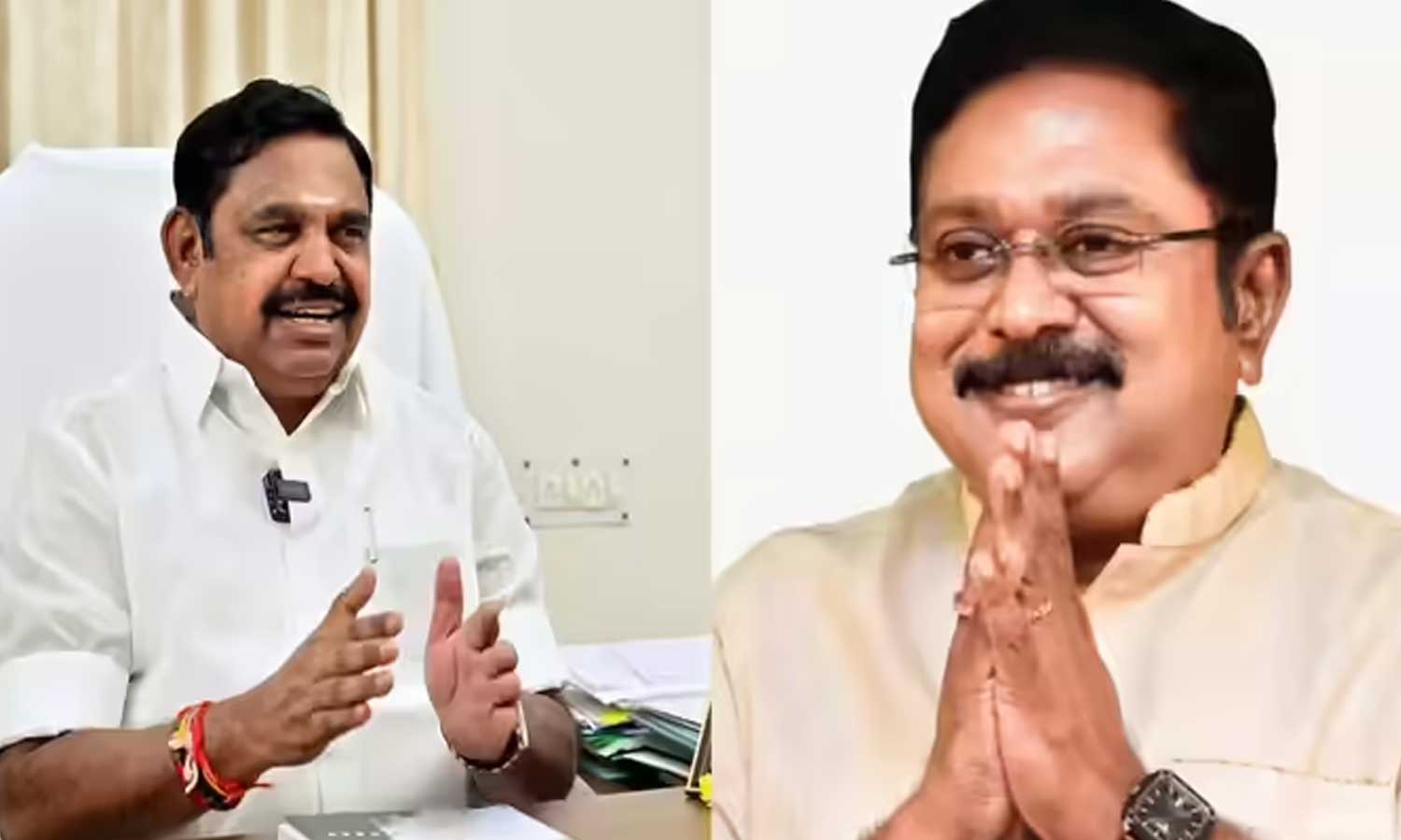 கூட்டணிக்கு வரவேற்ற  எடப்பாடி பழனிசாமி - நன்றி தெரிவித்த டிடிவி தினகரன்