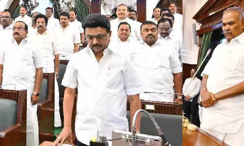 சட்டசபையின் 2-வது நாள் கூட்டத்தொடர் தொடங்கியது: இரங்கல் தீர்மானம் வாசிப்பு