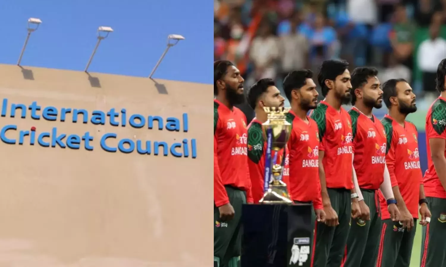 மேலும் ஒரு நாள் அவகாசம்: இந்தியா வந்து விளையாடாவிட்டால் வங்கதேசத்துக்கு பதிலாக மாற்று அணி- ஐசிசி