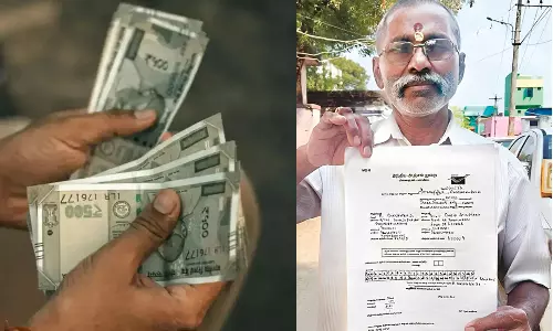 பொங்கல் பரிசு ரூ.3 ஆயிரத்தை அரசுக்கு திருப்பி அனுப்பிய சமூக ஆர்வலர்