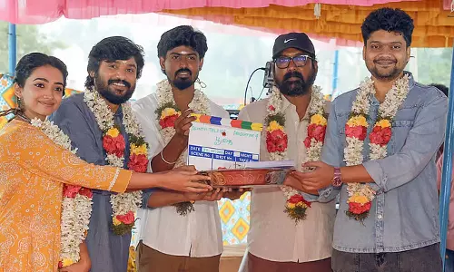 பாரத், சான்வி மேக்னா கூட்டணியில் உருவாகும் புதிய படம் இனிதே ஆரம்பம்...