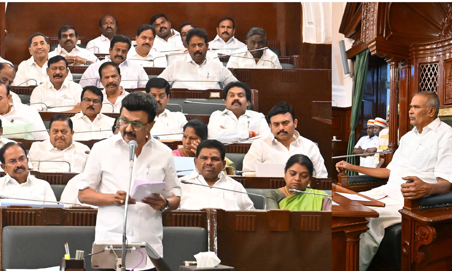 தேசிய ஊரக வேலைவாய்ப்பு திட்டத்தை மகாத்மா காந்தி பெயரில் தொடர வேண்டும் - சட்டசபையில் தீர்மானம் நிறைவேற்றம்