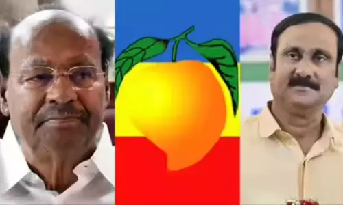 பிரதமர் கூட்டத்தில் அதிகார துஷ்பிரயோகம் - மாம்பழ சின்ன பயன்பாட்டிற்கு ராமதாஸ் கண்டனம் - அன்புமணி பதில்