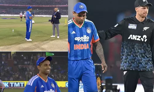 நியூசிலாந்துக்கு எதிரான 2-வது டி20 போட்டி: 2 மாற்றத்துடன் இந்தியா பந்து வீச்சு தேர்வு
