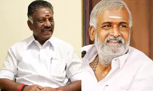 ஓ.பன்னீர் செல்வத்துடன் அமைச்சர் சேகர்பாபு சந்திப்பு