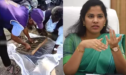 மழைநீர் வடிகால்வாயில் கொசுவலை போர்த்தியது ஏன்? - மேயர் பிரியா விளக்கம்