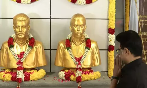 மொழிப்போர் தியாகிகள் தாளமுத்து-நடராசன் சிலைகளை திறந்து வைத்தார் முதலமைச்சர்