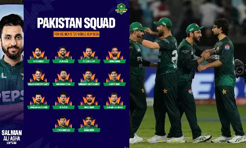 2026 டி20 உலக கோப்பைக்கான பாகிஸ்தான் அணி அறிவிப்பு