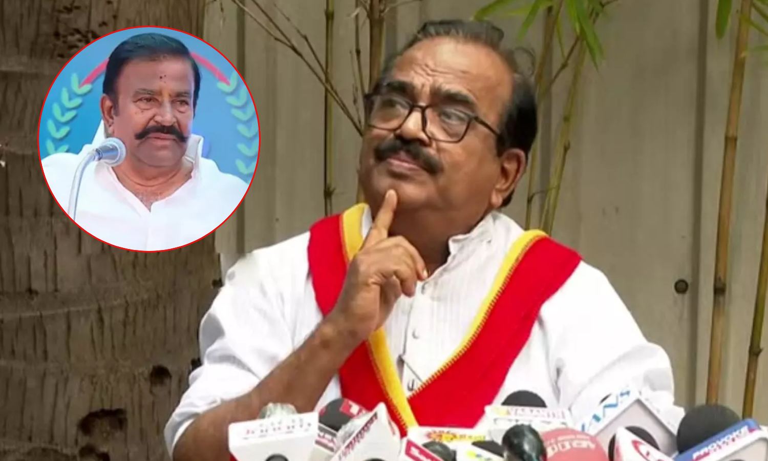 எங்கள் தலைவரை பார்த்து ஏன் ஆத்திரம்? -  விஜய்க்கு ஆதரவாக திமுக அமைச்சரை விளாசிய நாஞ்சில் சம்பத்!