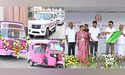 சென்னையில் பெண்கள் மட்டுமே பயணிக்க 10 பிங்க் பஸ் சேவைகள்- முதலமைச்சர் தொடங்கி வைத்தார்