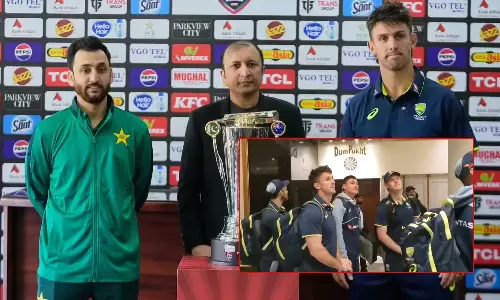 பாகிஸ்தானில் ஆஸ்திரேலியா டி20 அணி: 3 போட்டிகளில் விளையாடுகிறது