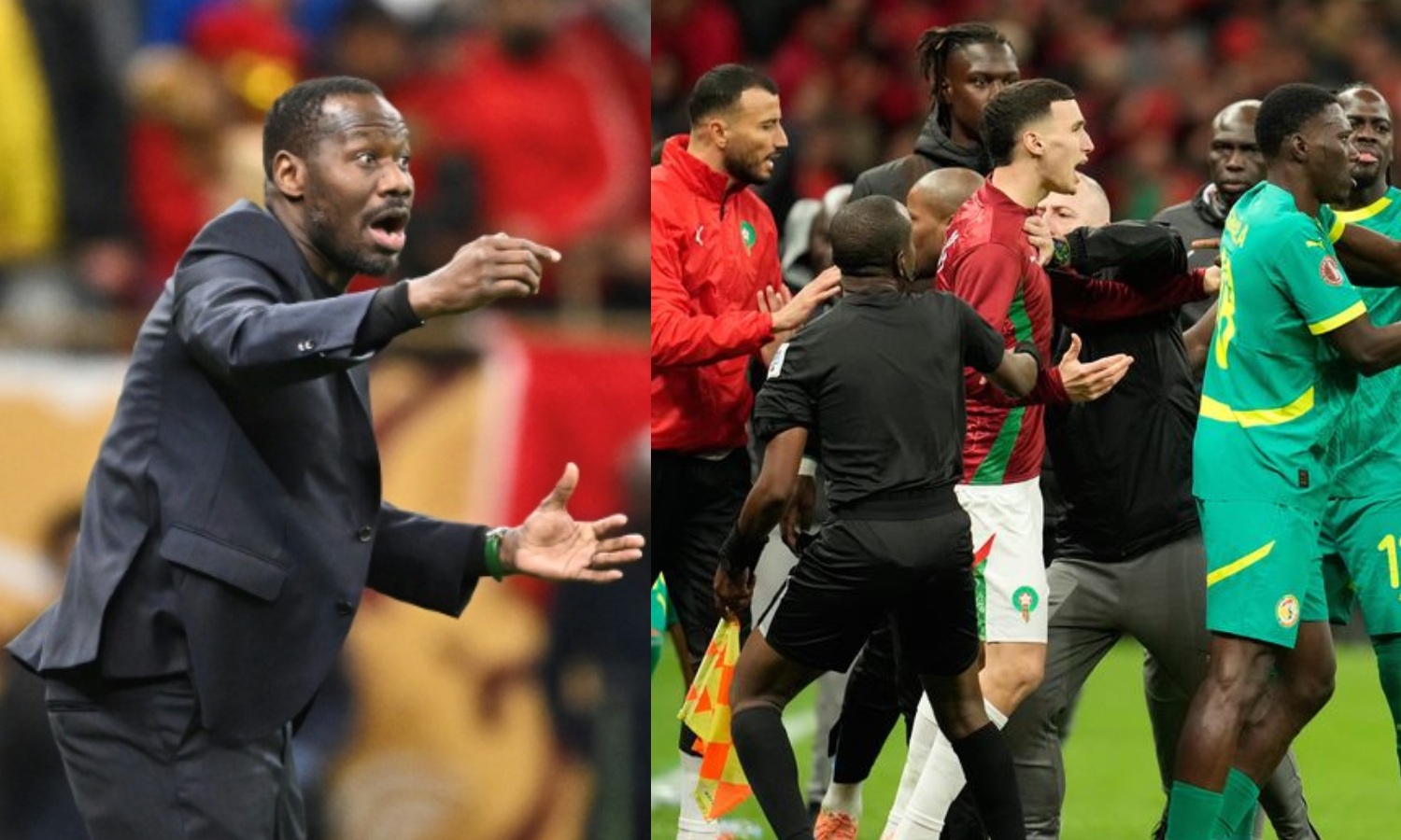 போட்டியில் இருந்து பாதியில் வெளியேறிய விவகாரம்: செனகல், மொராக்கோ கால்பந்து சங்கத்துக்கு அபராதம்