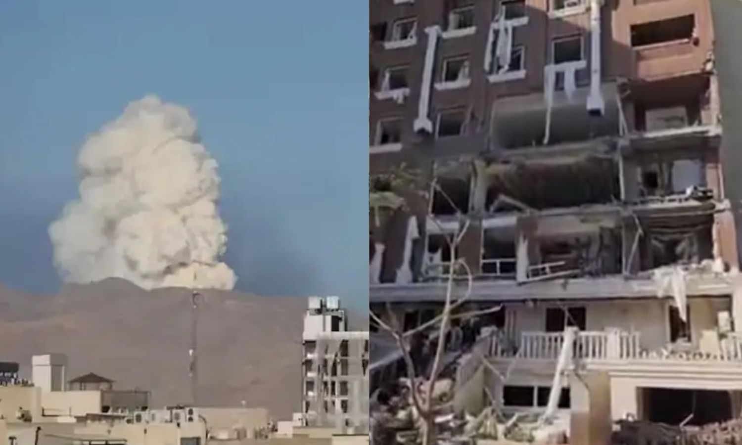 ஈரானின் பிரதான துறைமுக நகர கட்டிடத்தில் பயங்கர வெடிப்பு - பரபரப்பு சம்பவம்