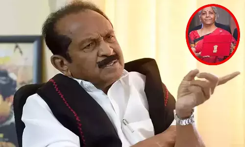 மத்திய பட்ஜெட்: மாநிலங்களுக்கான நிதிப் பகிர்வில் பாரபட்சம் - வைகோ அறிக்கை