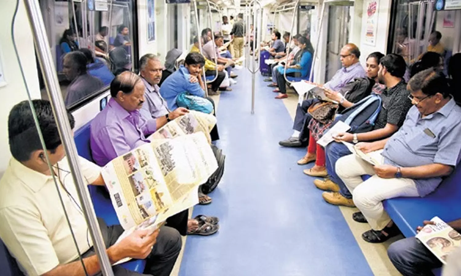 மெட்ரோ ரெயில் சாதனை: ஜனவரியில் 93.28 லட்சம் பேர் பயணம் - சி.எம்.ஆர்.எல் தகவல்