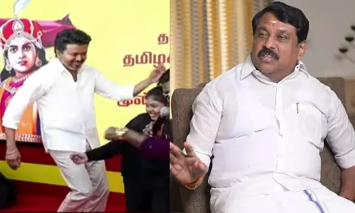 விஜய்க்கு டான்ஸ் ஆடத்தான் தெரியும்; தலைவராக ஒன்றுமே தெரியாது - நயினார் நாகேந்திரன்
