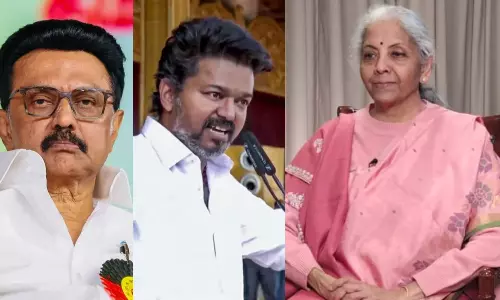 விஜய்யைப் பார்த்து தி.மு.க. பயப்படுகிறது- நிர்மலா சீதாராமன்