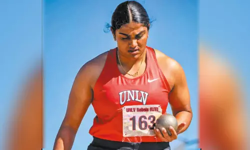 அமெரிக்க உள்ளரங்க தடகளம்: தமிழக வீராங்கனை கிருஷ்ணாவுக்கு தங்கம்