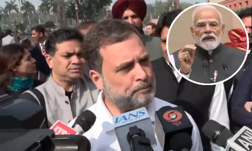 பிரதமர் நரேந்திர மோடி நாட்டை விற்றுவிட்டார்! ராகுல் காந்தி விளாசல்