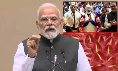 பல்வேறு தேர்தல் வெற்றிகளால் திருப்தி அடைந்து விடக்கூடாது: என்.டி.ஏ. எம்.பி.க்களிடம் கூறிய பிரதமர் மோடி