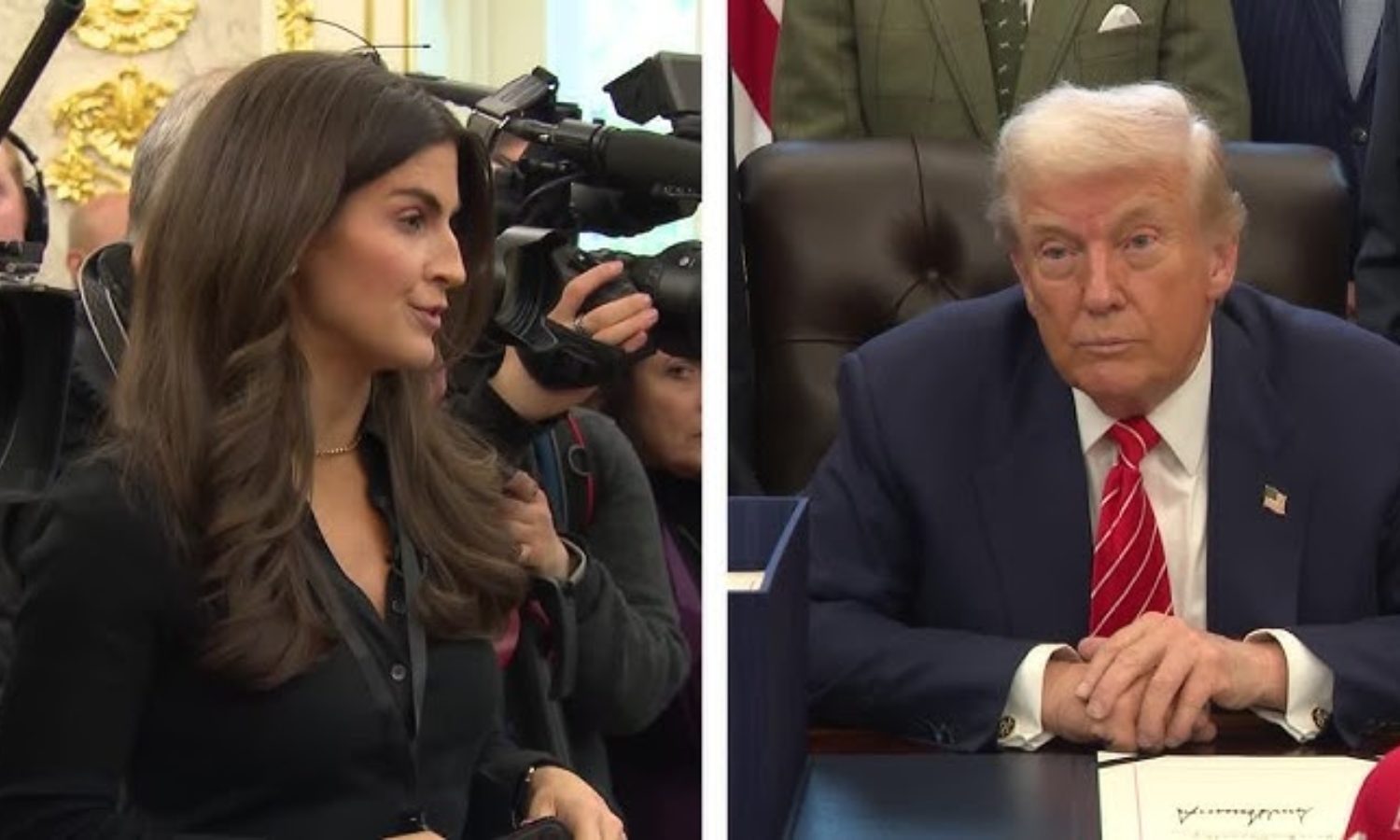 'நீ சிரித்து நான் பார்த்ததே இல்லை' - எப்ஸ்டீன் ஃபைல்ஸ் பற்றிய கேள்விக்கு பெண் செய்தியாளருக்கு ட்ரம்ப் பதில்