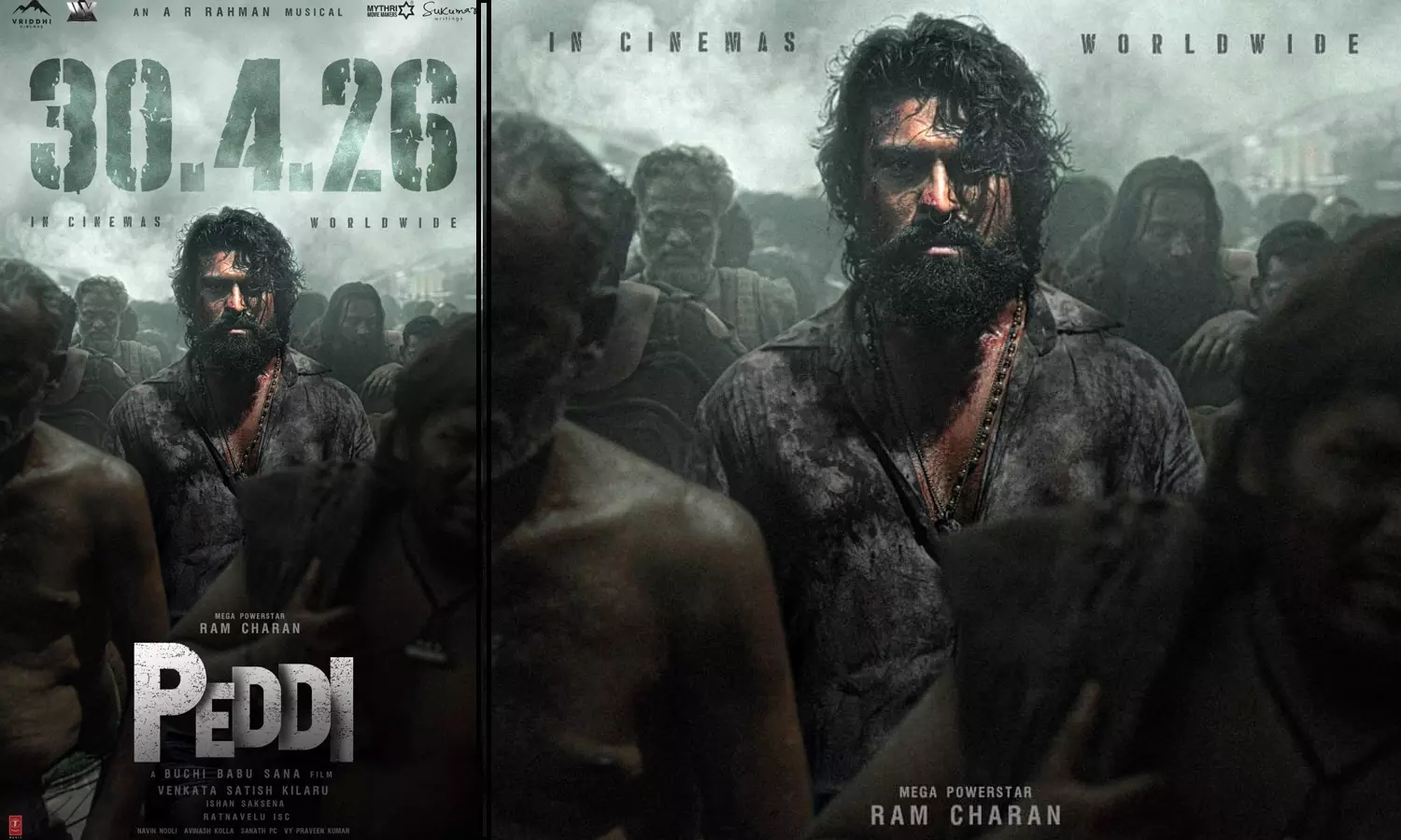 ராம் சரண் நடிக்கும் பெத்தி புதிய ரிலீஸ் தேதி அறிவிப்பு