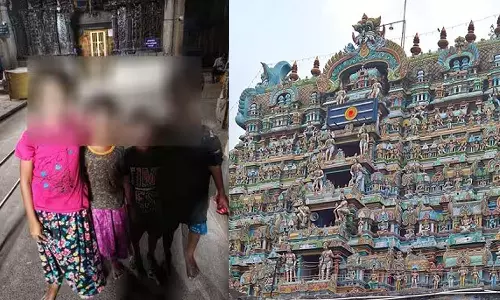 நெல்லையப்பர் கோவில் சமபந்தி விருந்தில் சிறுவர்- சிறுமிகளுக்கு அனுமதி மறுப்பா?- நிர்வாகம் விளக்கம்