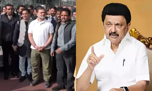 ராகுல் காந்தி எழுப்பிய கேள்விகளுக்கு பா.ஜ.க. அரசு அஞ்சுவது ஏன்? - முதலமைச்சர் மு.க.ஸ்டாலின்