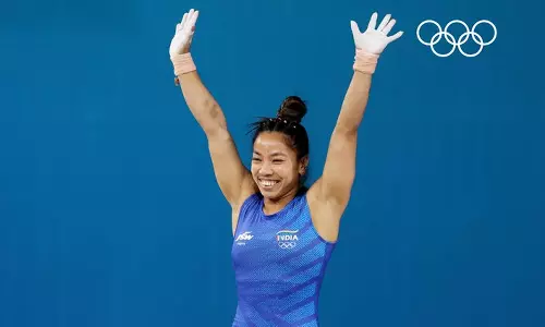 ஒரே நாளில் 3 தேசிய சாதனை படைத்த மீராபாய் சானு