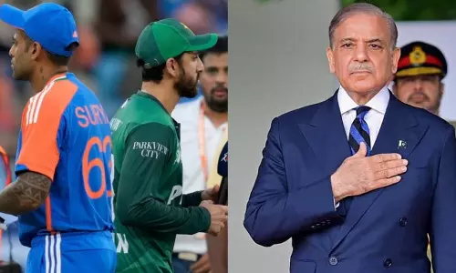 இந்தியாவுக்கு எதிராக விளையாட மாட்டோம்- பாகிஸ்தான் பிரதமர் ஷபாஸ் ஷெரீப் திட்டவட்டம்