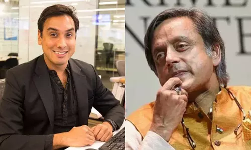 சசி தரூர் மகனை வேலையை விட்டு நீக்கிய வாஷிங்டன் போஸ்ட் செய்தி நிறுவனம்