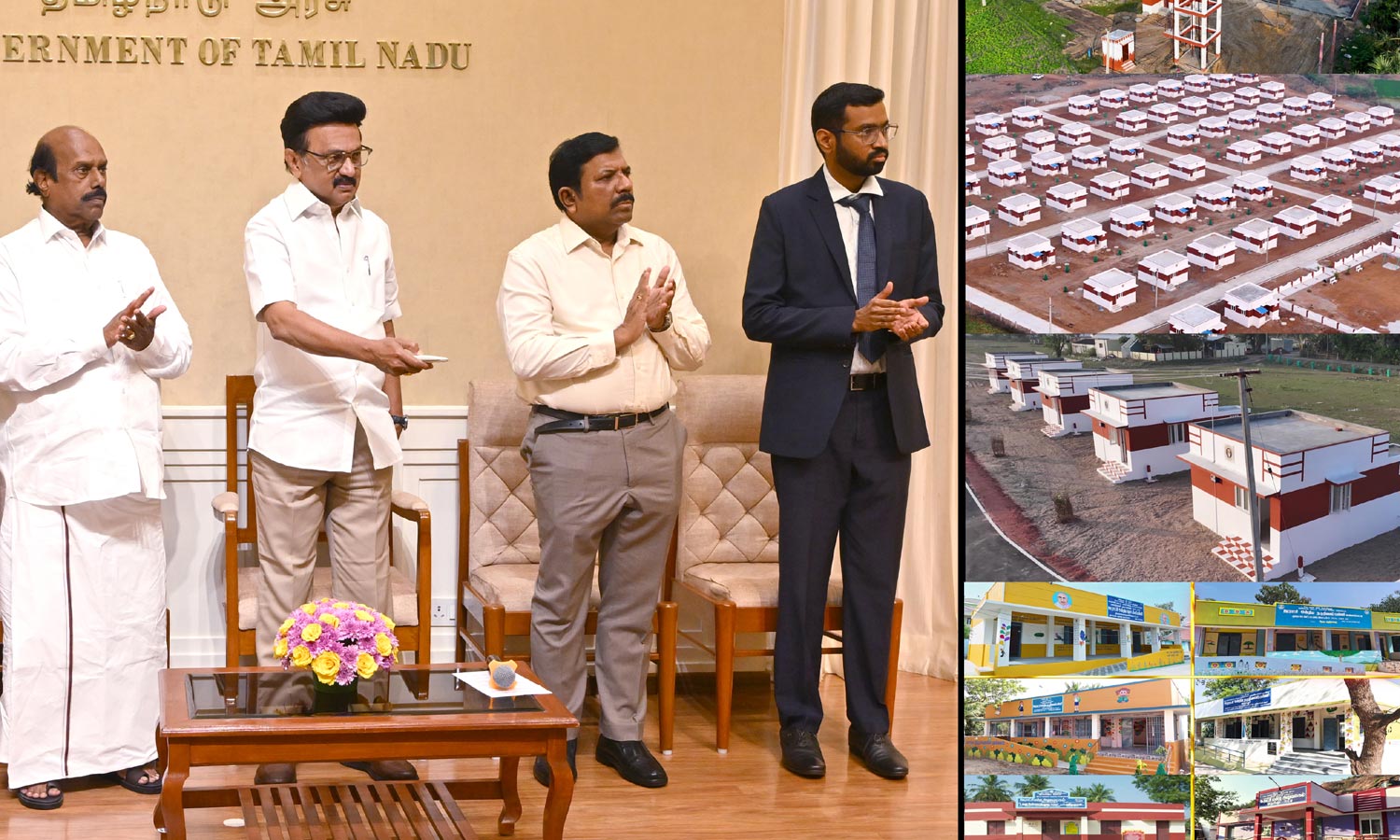 தமிழ்நாட்டில் ரூ.1,876.16 கோடி செலவில் கட்டப்பட்ட புதிய கட்டிடங்கள் - முதலமைச்சர் திறந்து வைத்தார்