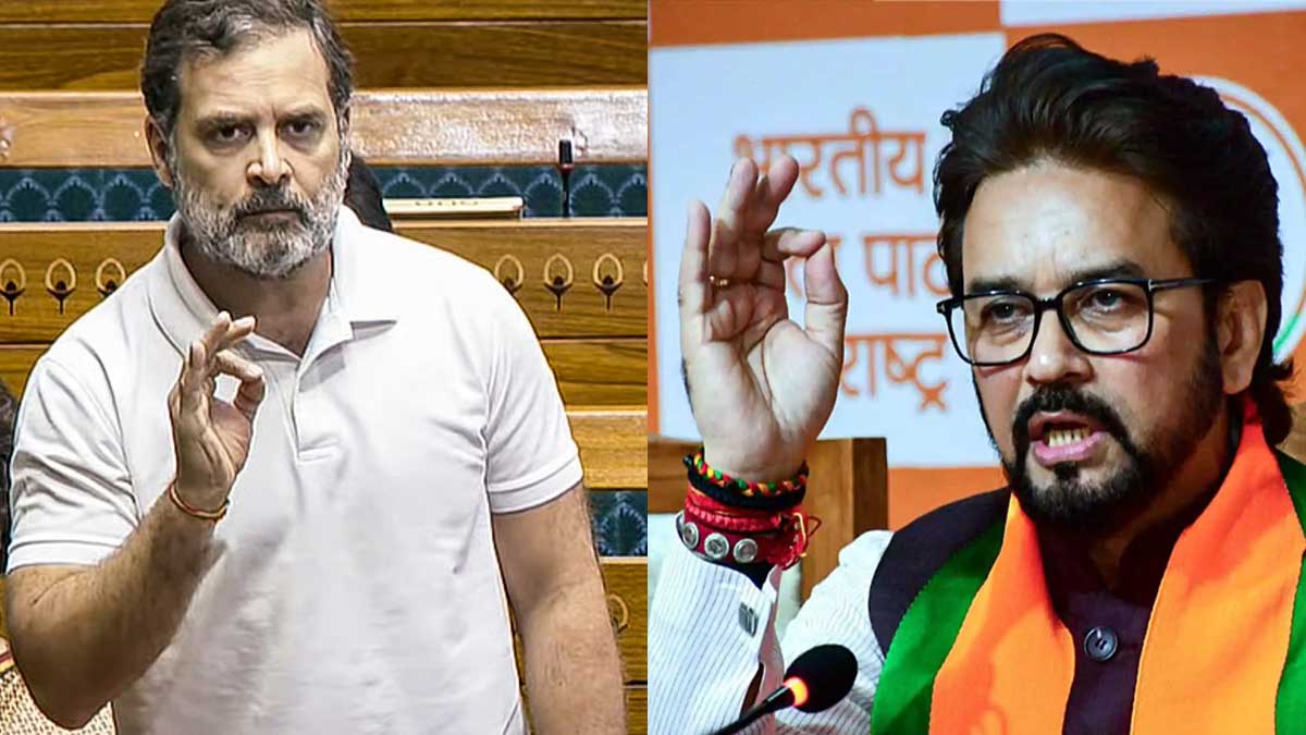 தேசிய பாதுகாப்பில் ராகுல் காந்தியிடம் இருந்து மோடி அரசுக்கு எந்த பாடமும் தேவையில்லை: அனுராக் தாகூர்