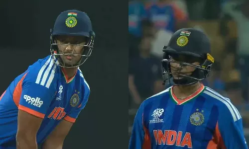 டி20 உலகக்கோப்பை: ஒரே ஓவரில் 3 விக்கெட்டுகள் - இந்தியாவை திணறவைத்த USA