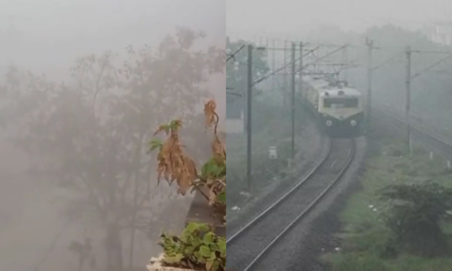 சென்னையில் கடும் பனிமூட்டம் - புறநகர் ரெயில்கள் தாமதமாக இயக்கம்