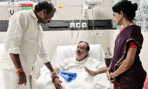 எச்.ராஜாவை மருத்துவமனையில் சந்தித்து நலம் விசாரித்தார் எல்.முருகன்