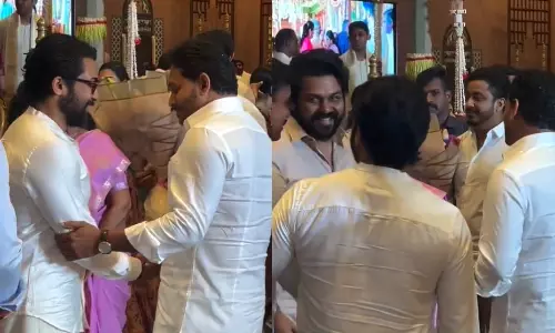 ஆந்திரா Ex. CM உடன் சூர்யா, கார்த்தி... வைரலாகும் வீடியோ