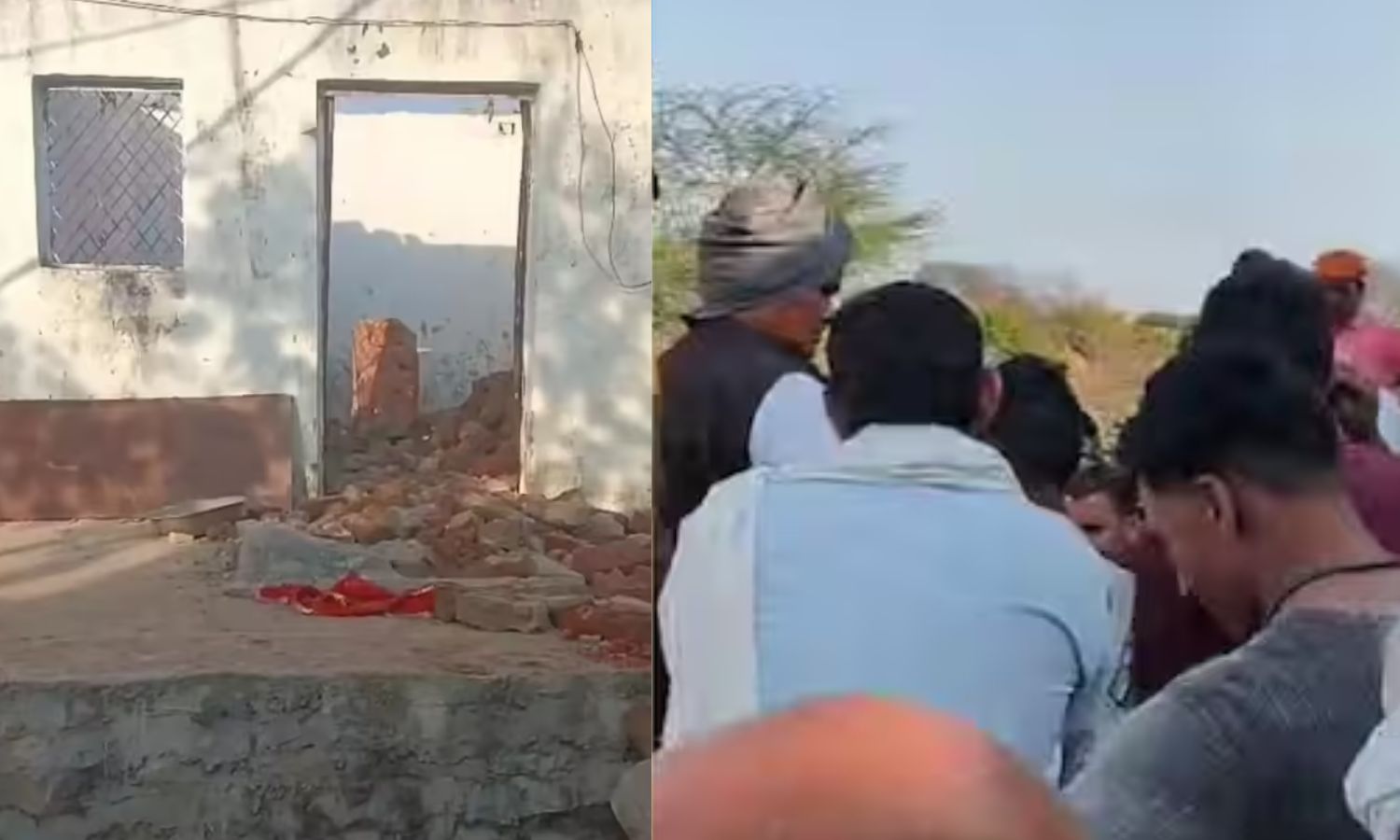 ம.பி.யில் கோயில் மேற்கூரை இடிந்து விழுந்து 3 சிறுமிகள் உயிரிழப்பு.. 6 பேர் படுகாயம்