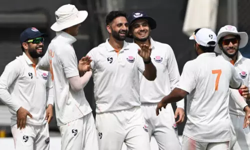 ரஞ்சி டிராபி: அரையிறுதிக்கு முன்னேறியது ஜம்மு- காஷ்மீர்