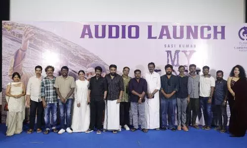 சசிகுமார்- ராஜு முருகன் கூட்டணியில் மை லார்ட் இசை வெளியீட்டு விழா