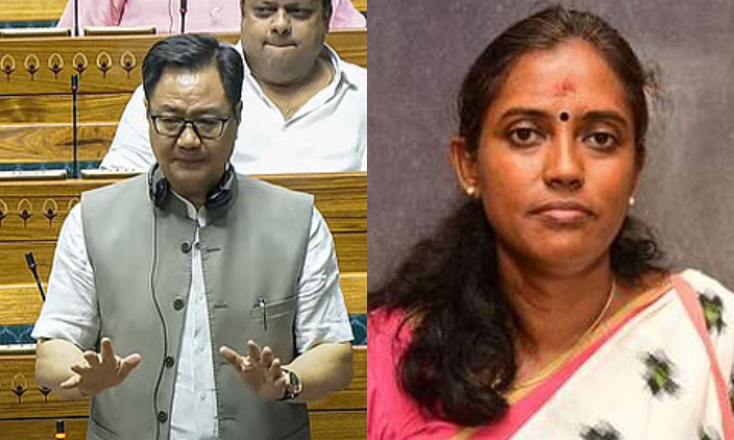 'ஓம் பிர்லாவின் பொய்கதையை அம்பலப்படுத்தியுள்ளார் கிரண் ரிஜிஜூ' - ஜோதிமணி