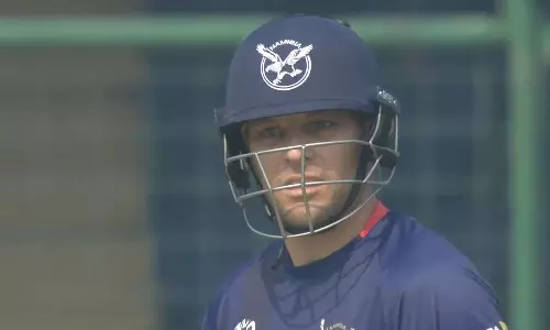 டி20 உலகக் கோப்பை 2026: நெதர்லாந்து அணிக்கு 157 ரன்களை இலக்காக நிர்ணயித்தது நமீபியா