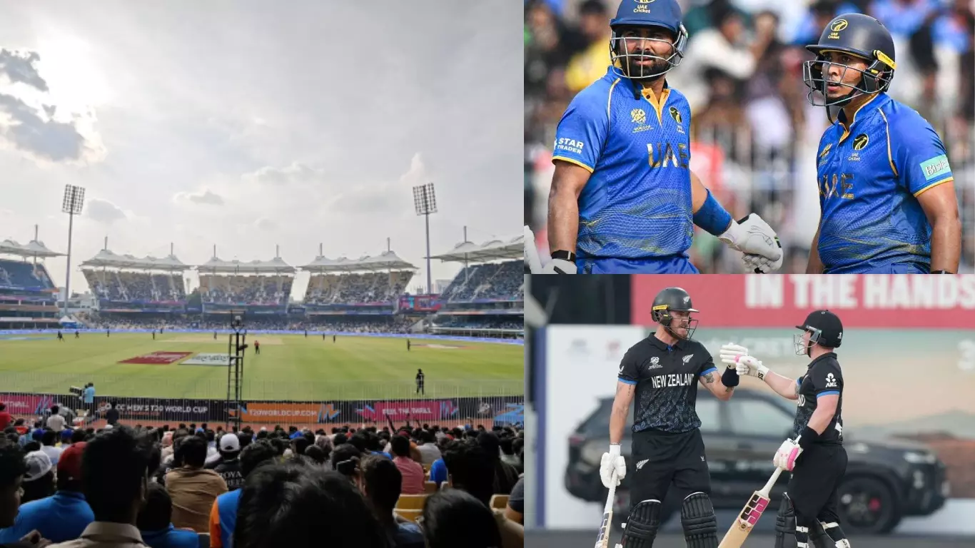 டி20-உலகக்-கோப்பை:-யுஏஇ---நியூசிலாந்து-அணிகள்-மோதிய-ஆட்டத்தின்-சாதனை-துளிகள்