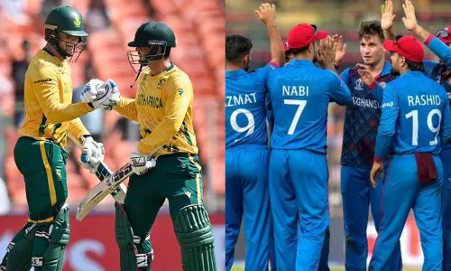 ஆப்கானிஸ்தானுக்கு 188 ரன்கள் இலக்கு நிர்ணயித்த தென் ஆப்பிரிக்கா