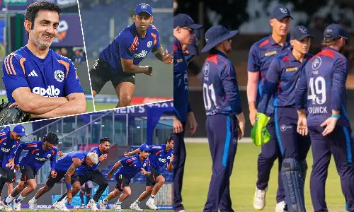 புதிய சாதனை படைக்குமா இந்தியா? நமீபியாவுடன் நாளை மோதல்