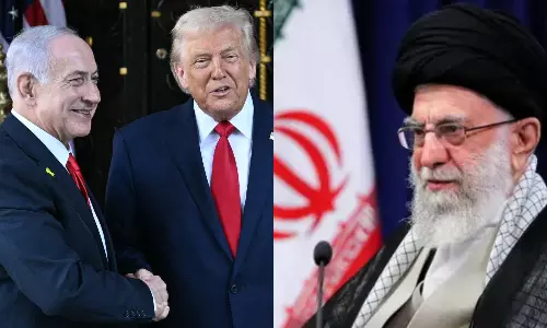 பேச்சுவார்த்தை தோல்வியடைந்தால் ஈரான் மீது தாக்குதல்.. இஸ்ரேல் பிரதமரை சந்தித்த பின் டிரம்ப் எச்சரிக்கை