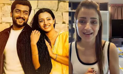 மௌனம் பேசியதே படம் ரீ-ரிலீஸ் ஆவதை ஒட்டி வீடியோ வெளியிட்ட நடிகை திரிஷா