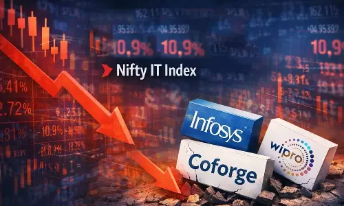 AI தொழில்நுட்பத்தால் இந்திய IT நிறுவனங்களுக்கு விழுந்த அடி! - நிஃப்டி IT பங்குகள் பெரும் சரிவு