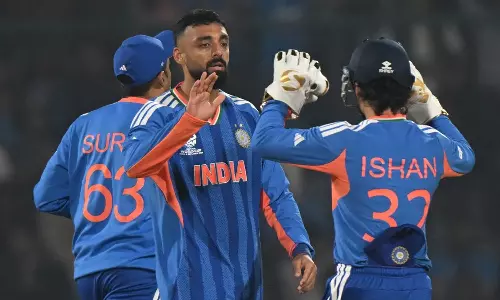 டி20 உலகக் கோப்பை: நமீபியாவை 93 ரன்கள் வித்தியாசத்தில் வீழ்த்தியது இந்தியா